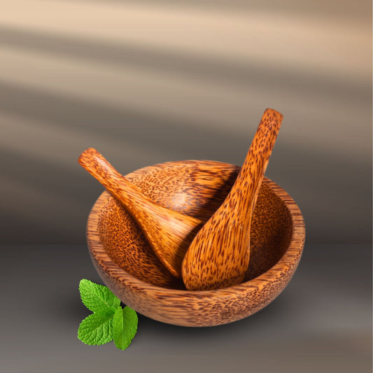 🥥 Ik OrgaNiu Wooden Bowl